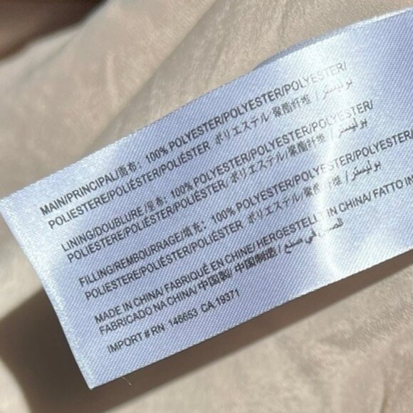 🌻THE FIFTH LABEL Tan Remake Cropped Puffer Jacket US SIZE 6 - Picture 13 of 13